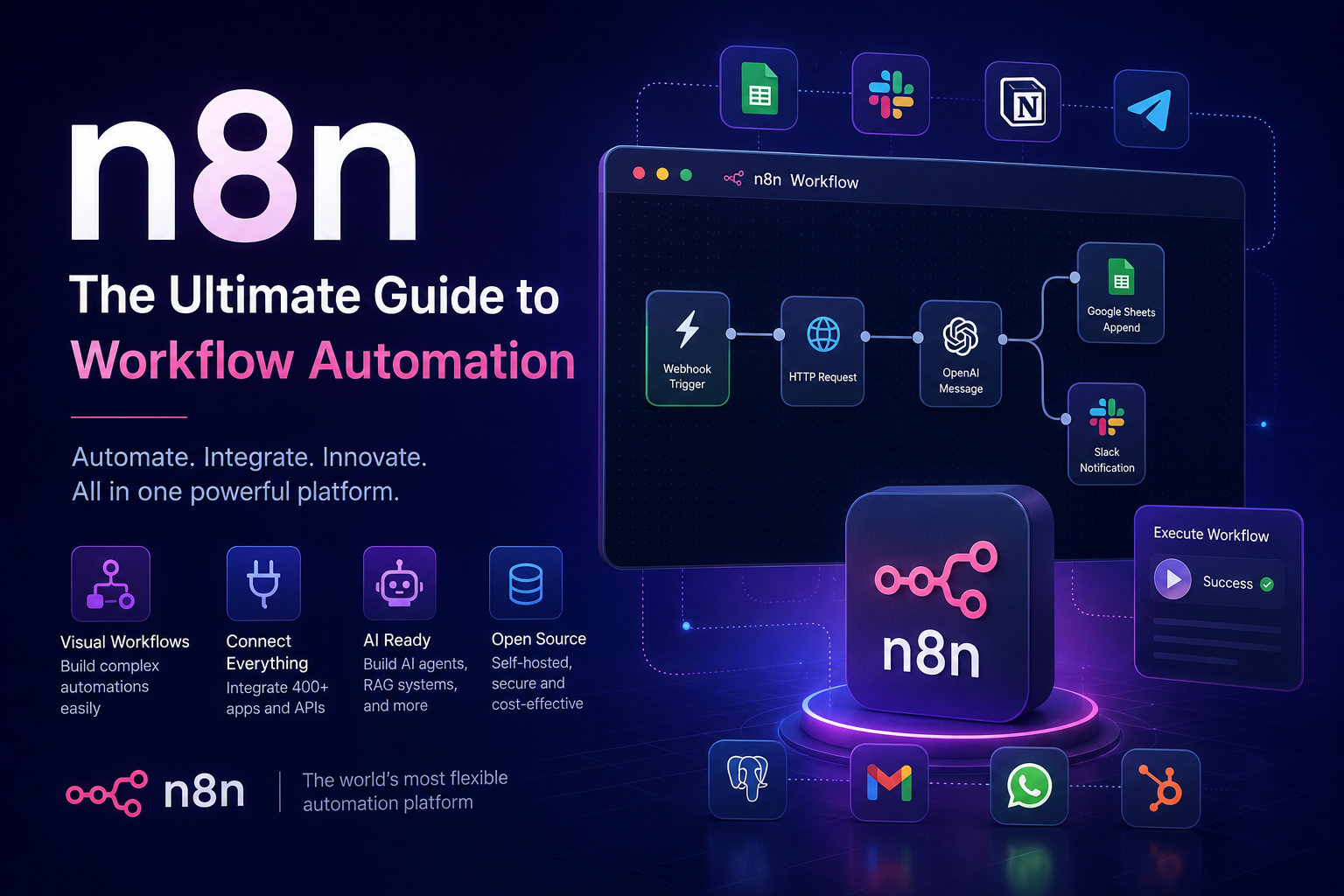 n8n: The Complete Guide to Workflow Automation for Startups and Growing Businesses